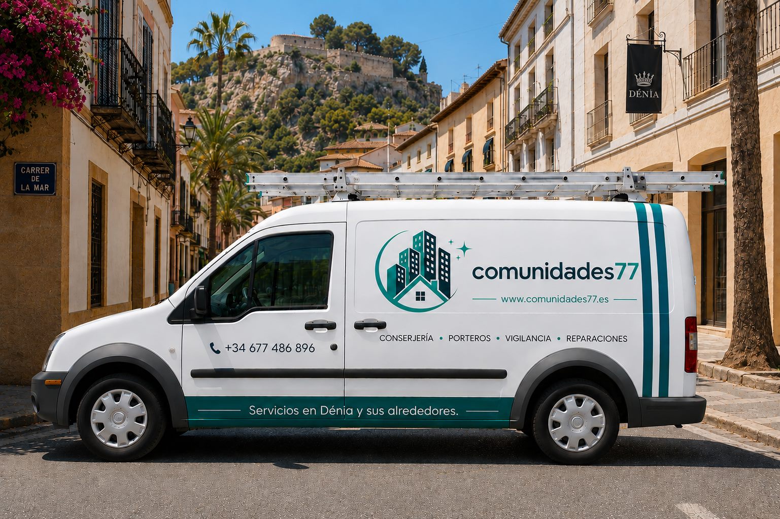 Imatge principal de serveis per a comunitats Denia